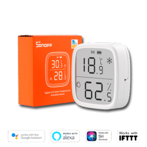 SENSOR DE TEMPERATURA Y HUMEDAD DIGITAL SNZB-02D ZIGBEE SONOFF SP-259